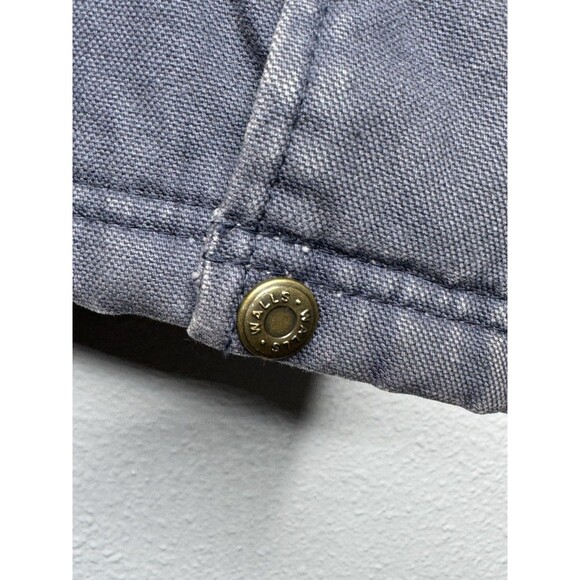 VTG Walls Blizzard Pruf Canvas Jacket Mens Large Chore Barn Work Distressed Coat - Picture 13 of 16